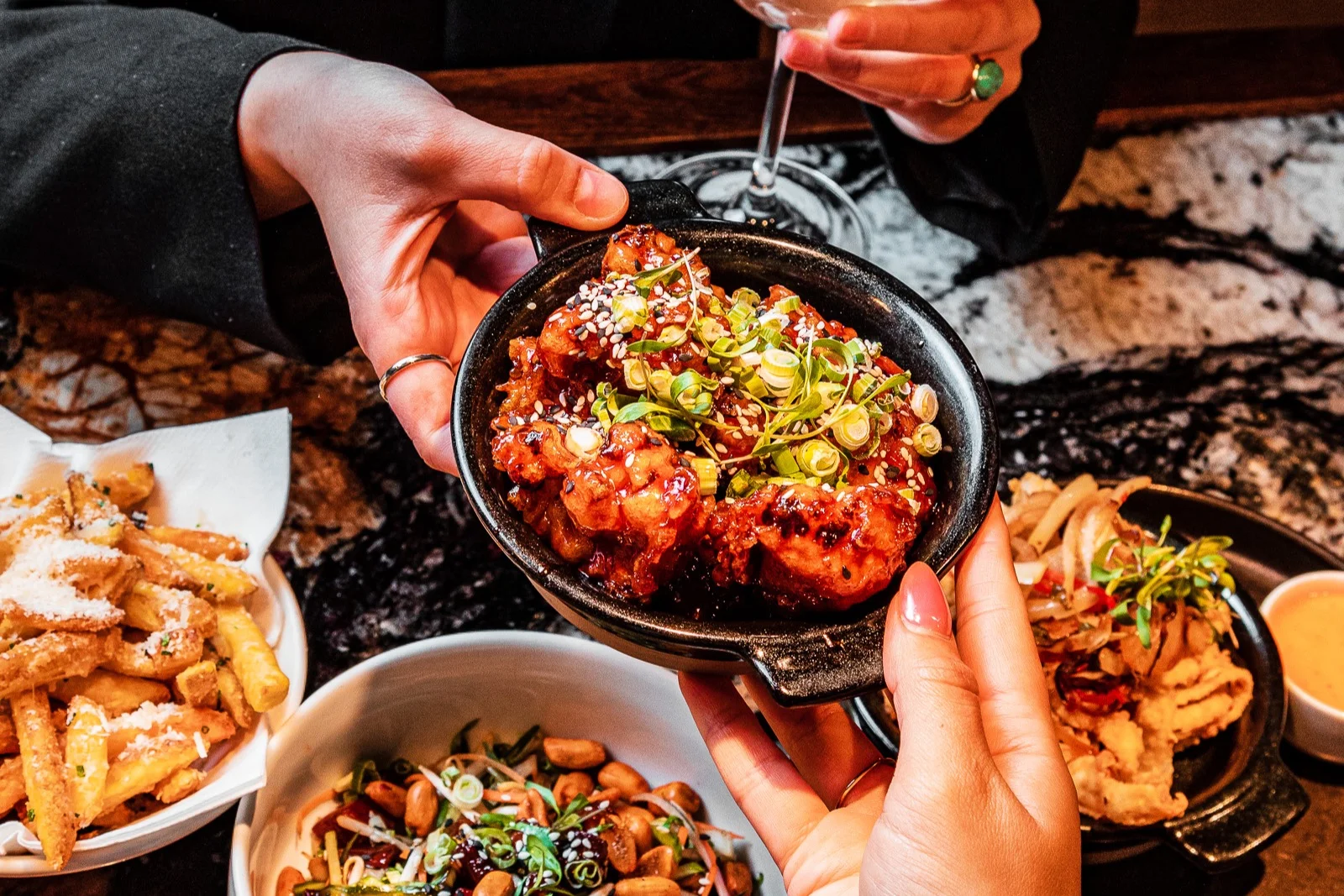 Food at Jacks Bar Menu